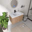Ensemble de meuble-lavabo mural simple 30 po avec lavabo en résine Acorn-952944327-967181188