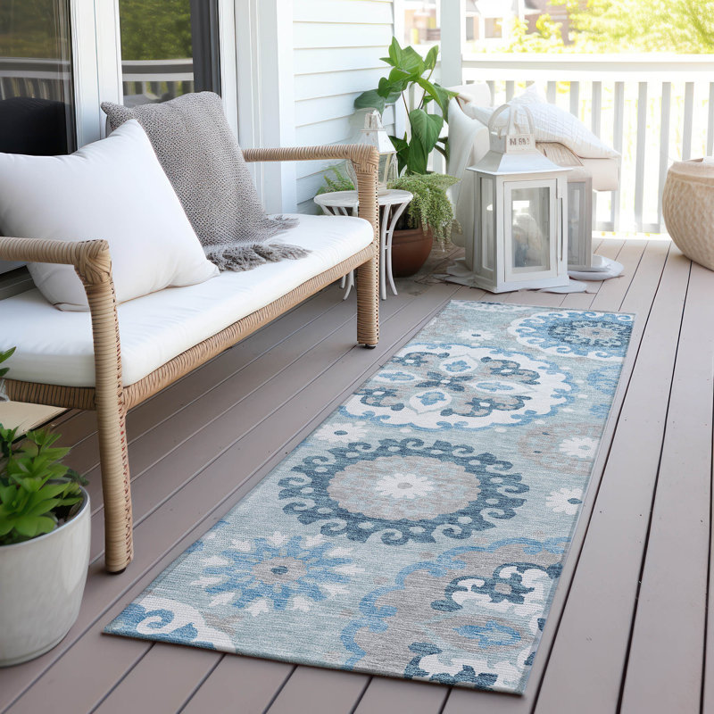  Tapis d'entrée / extérieur antidérapant Ferrand, Tapis de couloir 2 pi 3 po x 7 pi 6 po