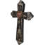 Croix murale 12 po Rustic Western