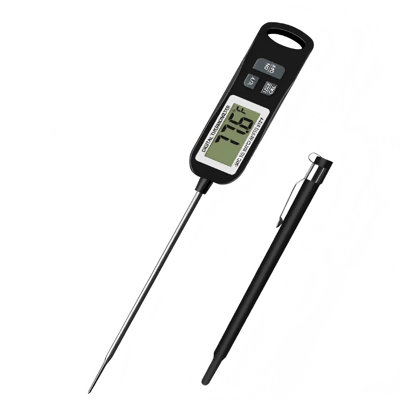 Digital Instant Read Meat Thermometer with Magnet, LCD Display, -50~300℃ High Precision Probe Thermometer for Cooking, Baking, Grilling, Kitchen Food Temperature Measuring