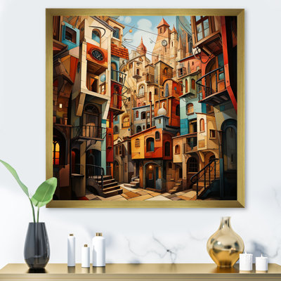 Cubisme multidimensionnel II - imprimé