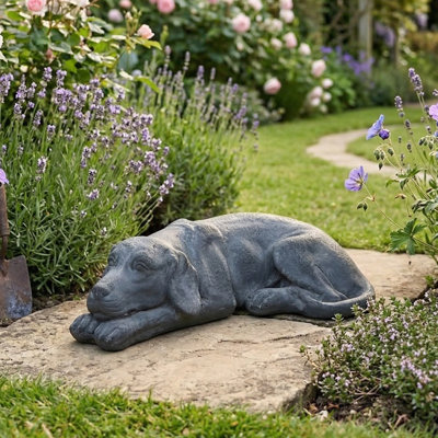 Philippa Dog Lying 15cm