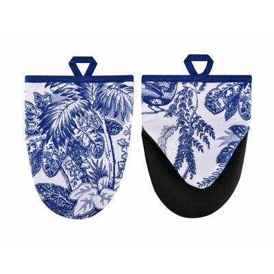 Ulster Weavers Willow Toile Floral 100% Cotton Oven Mitt