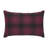Cotton Blend Reversible Throw Pillow