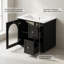 Meuble-lavabo mural 24 po avec lavabo et rangement en céramique-843533219