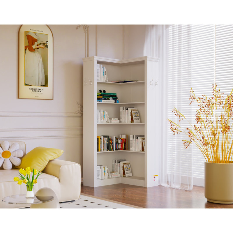 Corner Bookshelf