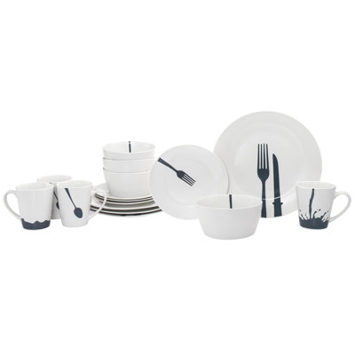 Acme 16 Piece Porcelain Dinnerware Set