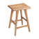 Florince Rustic Solid Wood 4 Piece Live Edge Counter Height Dining Set With Bench