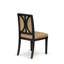 L'ensemble de table de cuisine 5 pièces se compose d'une table de salle à manger et de 4 chaises de salle à manger modernes en polyester beige avec dossier haut - finition sablée-989362773-992650284-989362772