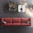 Creative Red Sofa