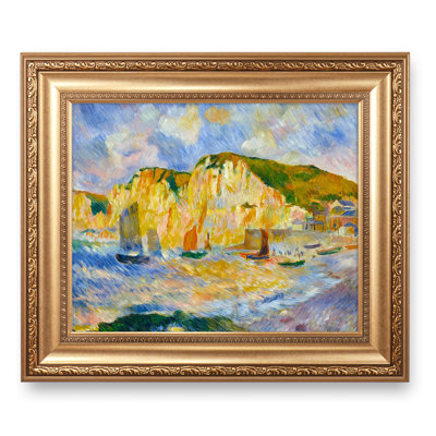 "Mer et falaises" par Pierre-Auguste Renoir