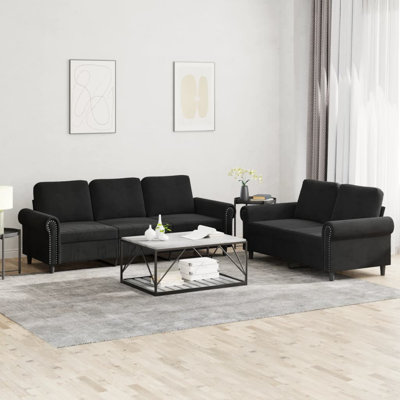 Zweiersofa Alling aus Samt