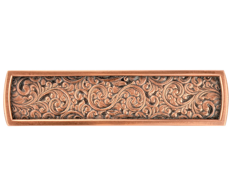 Classic Bar / Handle Pull, Antique Copper