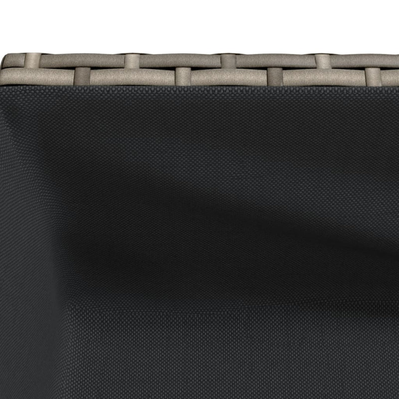 Elevated Planter, 75cm H x 90cm W x 40cm D, Grey