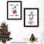 Élégante décoration murale élégante: impression encadrée noire, bois et papier, 17,85 po x 14,06 po, touche classique magnifique pour chambre à coucher multi, po, finition