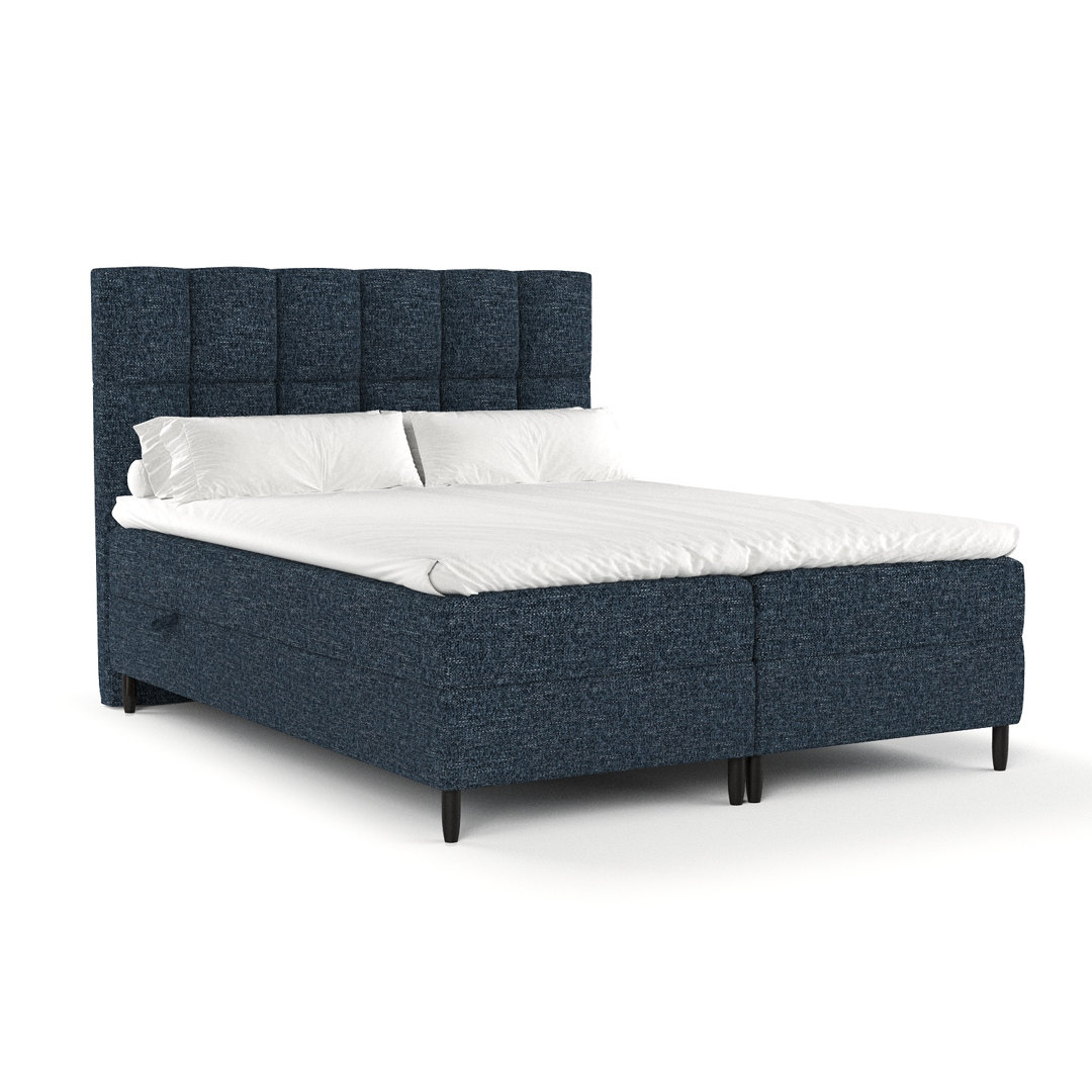 Boxspringbett Anabelle mit Stauraum und Matratze