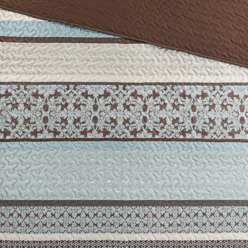 Ensembles de literie élégants en coton jacquard réversible, style traditionnel pour la maison