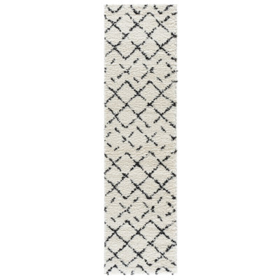 Arizona Shag Performance Abstract Indoor Rug