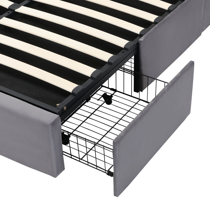 Upholstered Bed, Double (4'6)