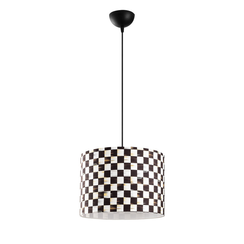 Luminaire suspendu tambour 1 lumière Shayaan