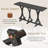59.8'' Wooden Console Table With Wood Legs-573070059