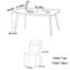 Table de salle à manger moderne et minimaliste-652931083