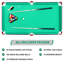 RACK Crucis Folding Billiard/Pool Table-97684008