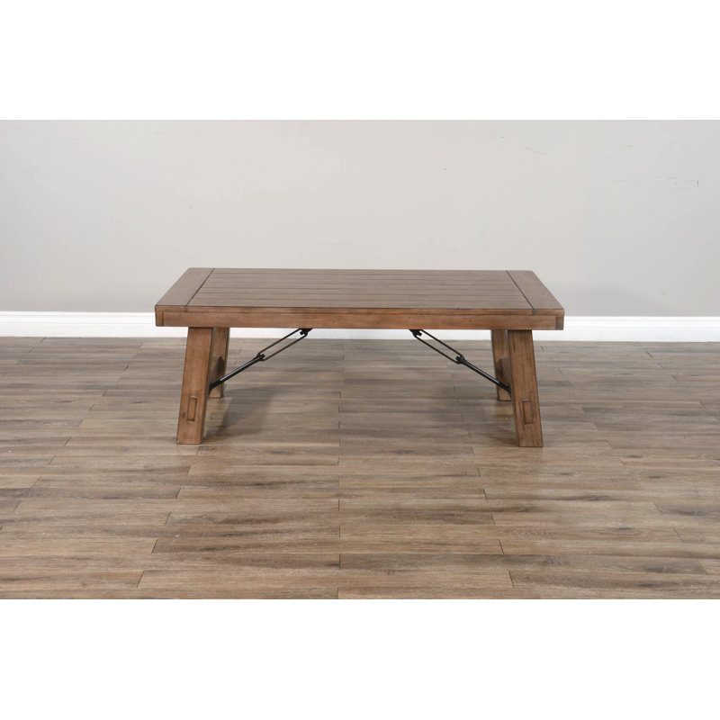 Rianne Solid Wood Top Coffee Table