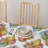 Rectangular Tablecloth, 100% Cotton, Floral 213-1842470636