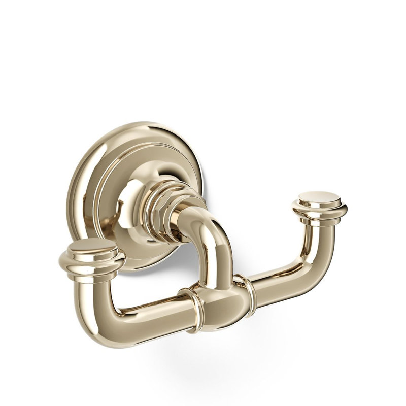 Artifacts® Double Wall Mounted Robe Hook, Gold