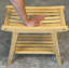 Banc de douche à lattes en bambou l 19,5 po-1696788472
