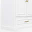 30" Single Bathroom Vanity With Ceramic Top-1301395516