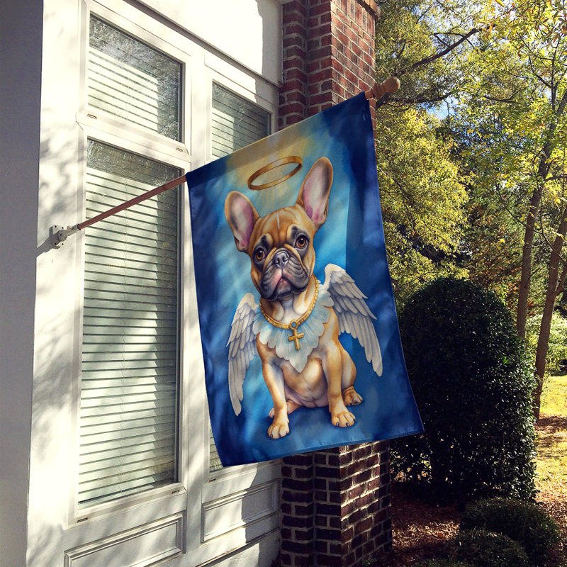 Drapeau de bouledogue français My Angel House