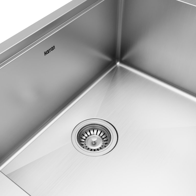 Elite Workstation 23'' L Single Bowl Stainless Steel Kitchen Sink