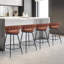 Tabouret de comptoir pivotant rembourré-1611122025-1641284322