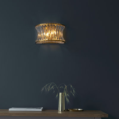 Annalysa Steel Flush Mounted Sconce