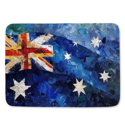 Tapis de bain drapeau australien