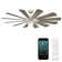 65" Wyndmill 12 - Blade Indoor/Outdoor Smart Ceiling Fan with Remote Control and LED Light Kit Included, Works With Alexa and iOS / Android App