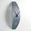 Horloge murale moderne en métal Curve of Time -1340407902-1340407903