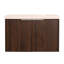 Doors Bathroom Vanity With Sink,30 Inch For Small Bathroom,30x18
