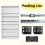 𝐆𝐡𝐨𝐬𝐭 𝐃𝐨𝐨𝐫 𝐁𝐨𝐨𝐤𝐬𝐡𝐞𝐥𝐟 Door Ensemble de quincaillerie de porte cachée avec rail coulissant dissimulé-115336535