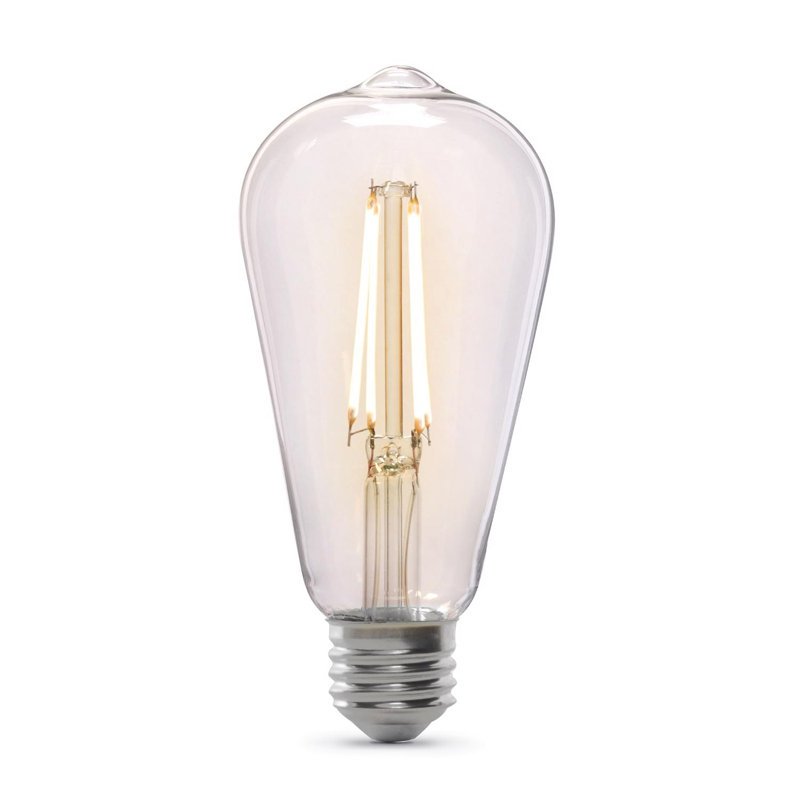 Ampoule DEL Feit ST19 E26 (moyenne) crépuscule à l'aube, équivalente à 60 watts, paquet de 1