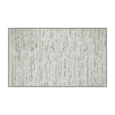Machine Washable Gray Area Rug