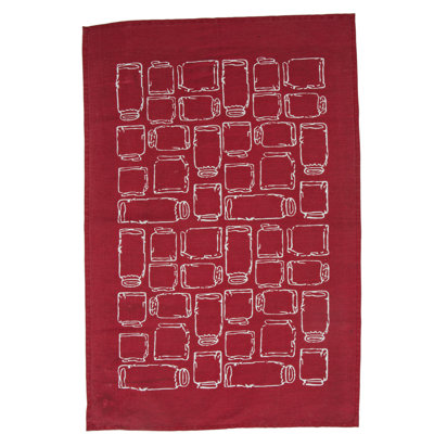 Serviette de thé pots