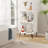 4 Cube Bookcase, Open Cube Small Bookshelf Circle Arc Storage-1623658194