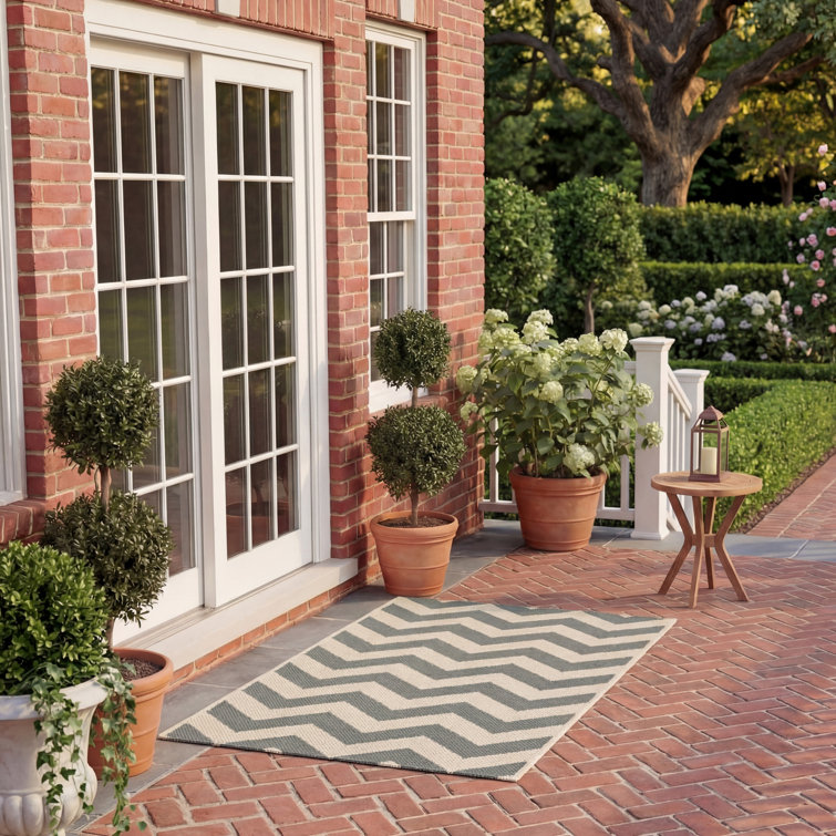 Arneshia Light Gray/Anthracite Indoor / Outdoor Area Indoor/Outdoor Area Rug
