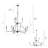 Ethon 9-Light Oversize Dimmable Tiered Chandelier