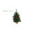 2' H Lighted Artificial Pine Christmas Tree