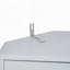 Grande armoire de rangement pour salle de bain avec deux portes et tablettes réglables-1024792674