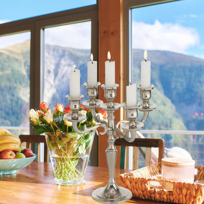  Hampton 5 Arm Metal Candelabra